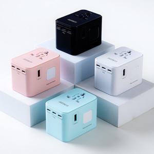 에이든 해외 여행용 멀티 어댑터 45W 초고속 충전 멀티탭 플러그 AD-MA45