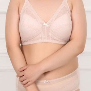 빅사이즈 군살정리 노와이어 풀컵 3단브라