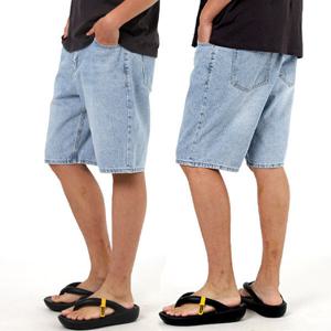 [비브레이커스]남자 연청 청반바지 5부 데님 쇼츠 SS832