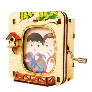 영공방 오르골만들기 DIY 수동 오르골 액자 숲 (YM8629)