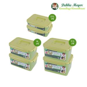 데비마이어 그린박스 유산균 김치통 5종+대형 김치통 1종 더