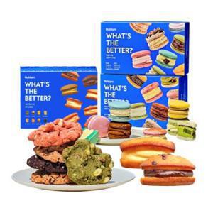 널담 베스트 모음전 마카롱 16구+뚱낭시에 16개입+르뱅쿠키 12개입