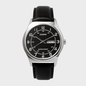 CASIO 카시오 MTP-V006L-1B2 남성시계 심플 가죽 손목시계