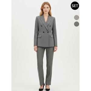 [비비드 시크릿가너]VIVID SET 여성 정장자켓+정장팬츠 봄가을
