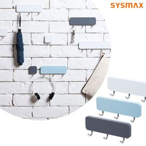 시스맥스 마이룸 월훅 3구/후크/행거/벽걸이/옷걸이/소품걸이