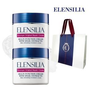 [선물추천]엘렌실라 달팽이크림 50g 2개+쇼핑백 1장