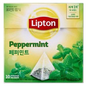 립톤 페퍼민트 허브티 0.8gX10T 유니레버코리아