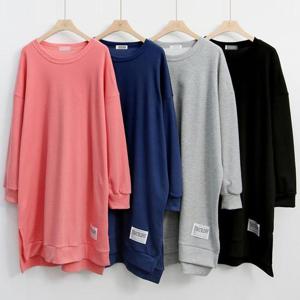 빅사이즈데일리티 K760L408 라벨포인트언발루즈롱티 IL