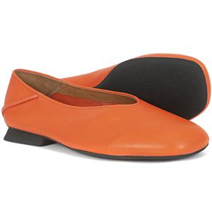 캠퍼 여성 카시 마이라 플랫슈즈 브라운오렌지 (K201253-035)