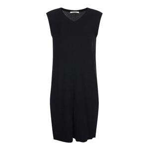 [마레몬떼][마레몬떼] 브이넥 니트 민소매 원피스_M233MKT11P0