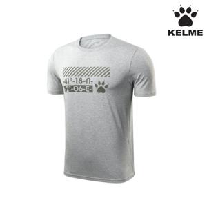 [켈미]켈미 3881508 반팔티셔츠 멜란지그레이 축구 운동복