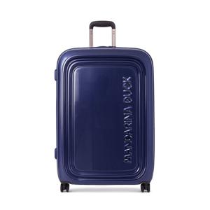 만다리나덕 로고덕 26인치 확장형 캐리어 블루 OUV3218O