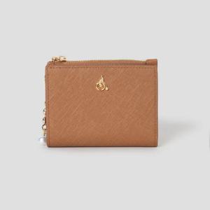 [빈폴] 루시 지퍼 2단지갑 - 브릭 BE57A4M04C