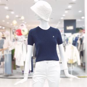 [ab.f.z]꽈베기 반팔 크롭 니트 FSPHZ5W33G