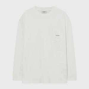 [커버낫]커버낫 베이직 포켓 롱슬리브 오프/화이트 CO2503LT02OW