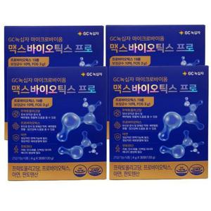 [GC녹십자]GC녹십자 맥스바이오틱스 프로 4g x 30포 4박스 HIS (