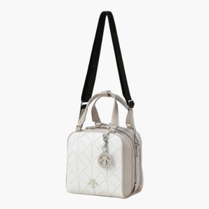 데상트골프가방 VQA DQ32WFBG89-BEGG 여성 미니 스퀘어백 / Beige