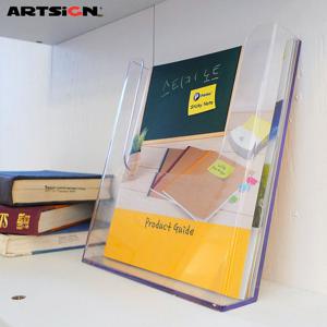 아트사인 A4 부착형 다용도케이스4585/카다로그꽂이/A4꽂이/안내책자꽂이/벽걸이꽂이