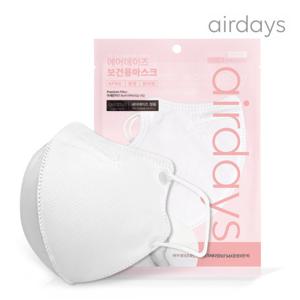 에어데이즈 KF94 새부리형 마스크 중형 50매 화이트