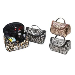 지브라 레오파드 빅 파우치 거울포함