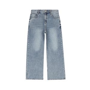 유니)난스판 탈색 솔트 루즈 와이드데님_AO3DLG547-LB