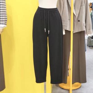 르피타 DP01 진주구슬 끈밴딩 배기팬츠 L244UPTA05