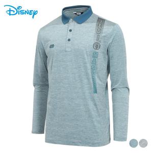 [디즈니골프]남성 섀도우 카라 티셔츠 (DN1MTS011-VD)_US
