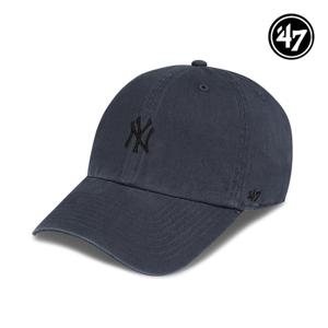 47브랜드 뉴욕 양키스 NY 스몰 로고 MLB 엠엘비 볼캡 야구 모자 빈티지 네이비 B-BSRNR17GWS-VNA