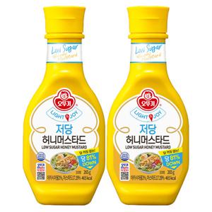 LIGHT&JOY 저당 허니머스타드 265g 2개