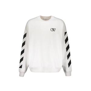 오프화이트 긴팔 티셔츠 44MBA054G5F007 0110 White WHITE