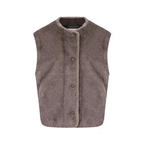 [올리비아하슬러(여성)]페이크퍼밍크베스트 EWVT202