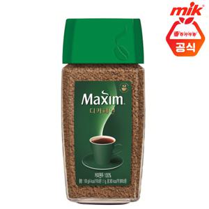 맥심 디카페인 병커피 100g