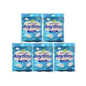 롯데제과 애니타임 밀크 캔디 92g x 5개 / 무설탕