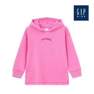 [갭키즈]오버사이즈 슬릿 후드 티셔츠(731489-02-9_PK)