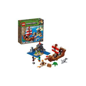 레고  21152  마인크래프트  해적선  모험