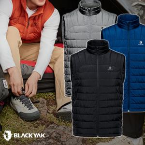 블랙야크 남성 등산 경량 패딩조끼 캠핑 아웃도어룩 베이직 볼패딩베스트 1BYVSW4001