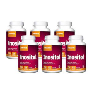 6개X  자로우  포뮬러스  이노시톨  간  기능  보조제  750mg  100캡슐