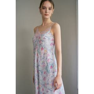 (비너스)빅사이즈 운영 우아함 여신을 연상케 하는 실크 롱슬립-VFS5017