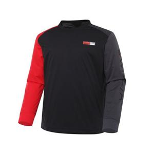 [와이드앵글]PF 블럭킹 라운드 패딩 아노락 MWMW23101