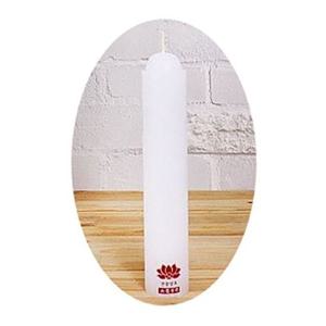 초 밀초연꽃양초 1입 5개 양초 밀초 촛불 밀대초