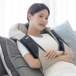 [제스파] 힐링라이프 무선형 벨크로 목어깨 안마기 마사지기 ZP7019