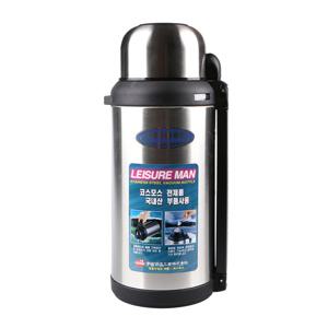 코스모스 스텐 보온병 CBS-2200 보온보냉물통 2.2L 텀블러 물병