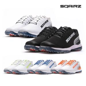 [골프존][스퀘어즈] 스피드 볼드 기능성 스파이크 남성 골프화