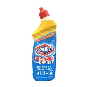 유한락스 락스와세제 다목적세정용 755mL 물때 찌든때 제거 살균청소 악취제거