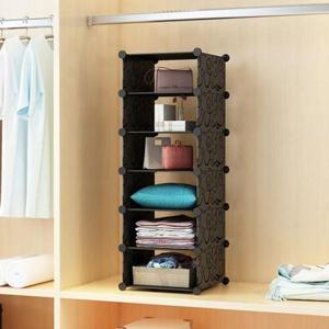 DIY 간편조립 진열 옷수납함 하우스룸 39x111cm 선반