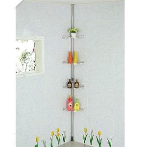 다용도 투명코너선반4단