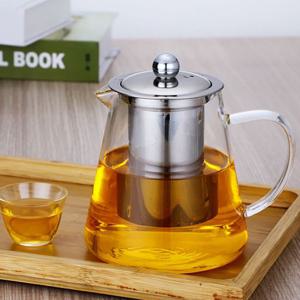 로하티 차마실 내열유리 차포트 550ml 티주전자