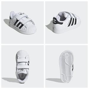 아디다스키즈 JI3990 슈퍼스타 2 벨크로 스니커즈 등원 운동화 HMDK