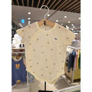 [블루독베이비] 25 SS(YE)허니비반팔바디수트(4537004010)출산 임신 조카 유아 선물 여름 (4537004010) ch