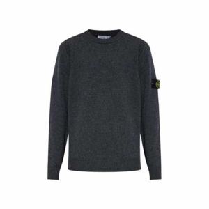 스톤아일랜드 램스울 니트 멜란지 차콜 남성 K2S15 5100072 S00A3 V0M65